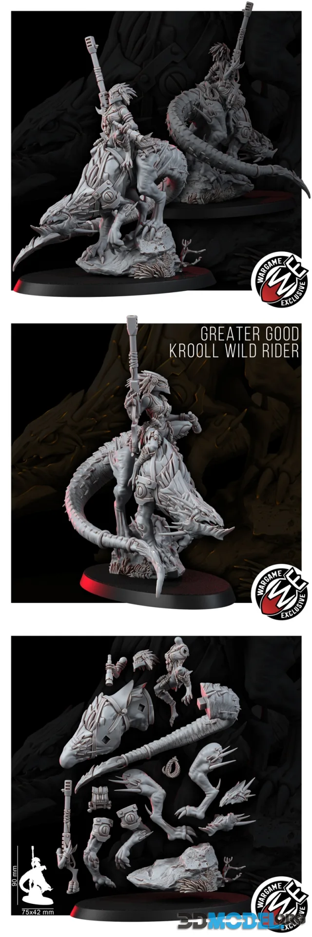 Greater Good Krooll Wild Rider – Printable