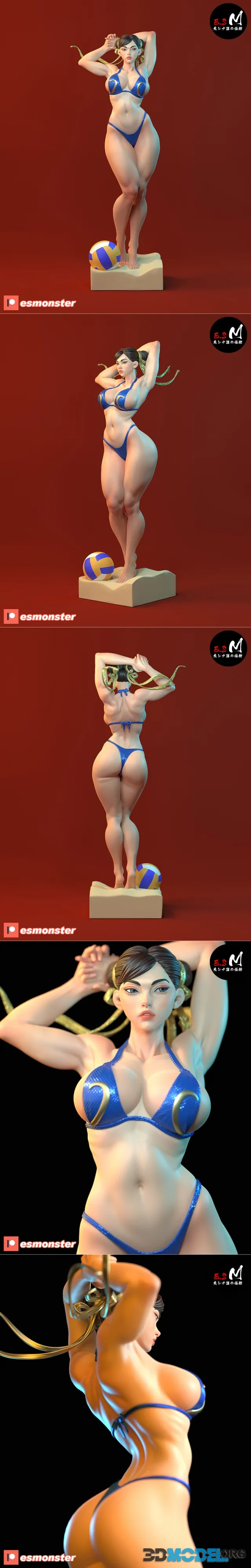 E.S Monster - Chun-Li – Printable