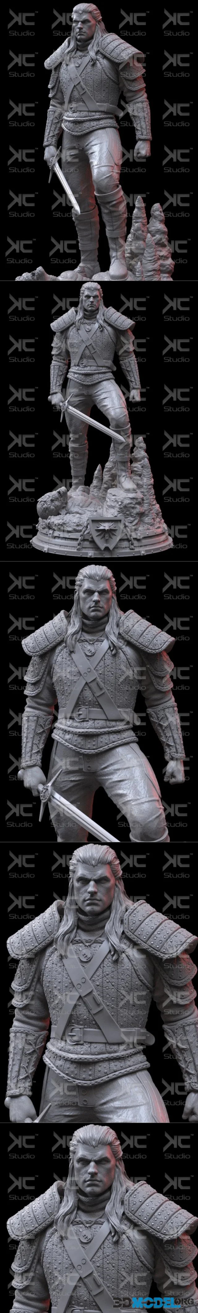 KcStudio - Witcher Netflix Fan Art – Printable