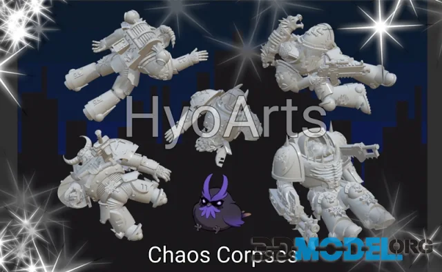 Hyo Arts - Chaos corpses and casualties – Printable