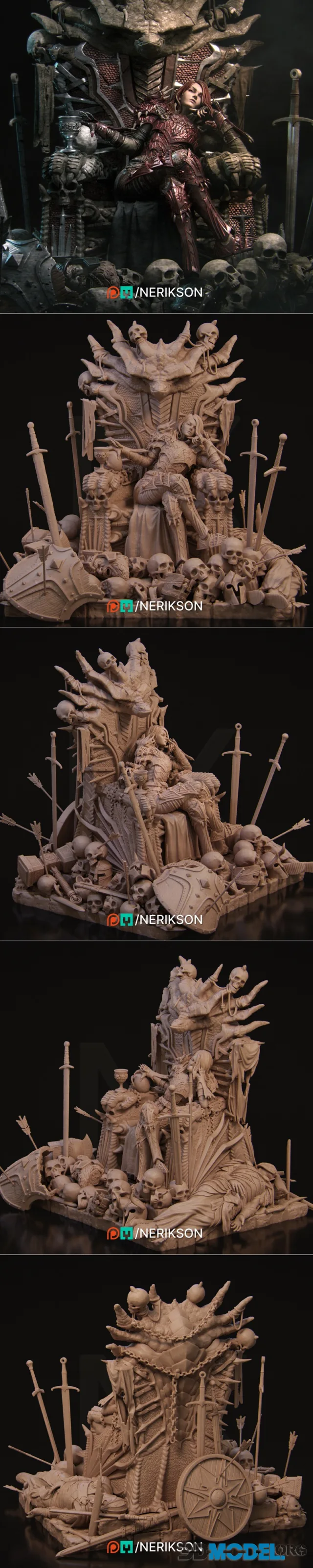 Nerikson - Aleehra the Dragon Knight – Printable