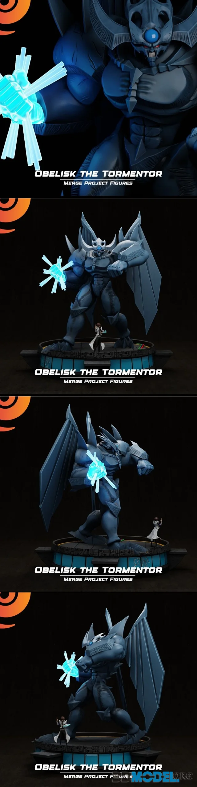 Merge Project Figures - Obelisk the Tormentor – Printable