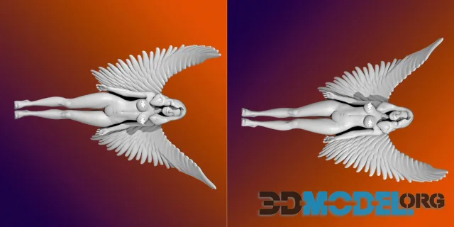 Angel Demon – Printable