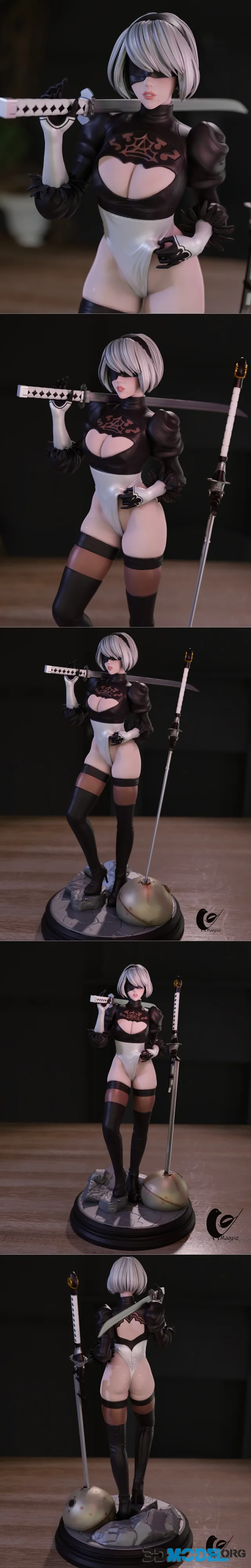 Momoji - 2B Nier Automata – Printable