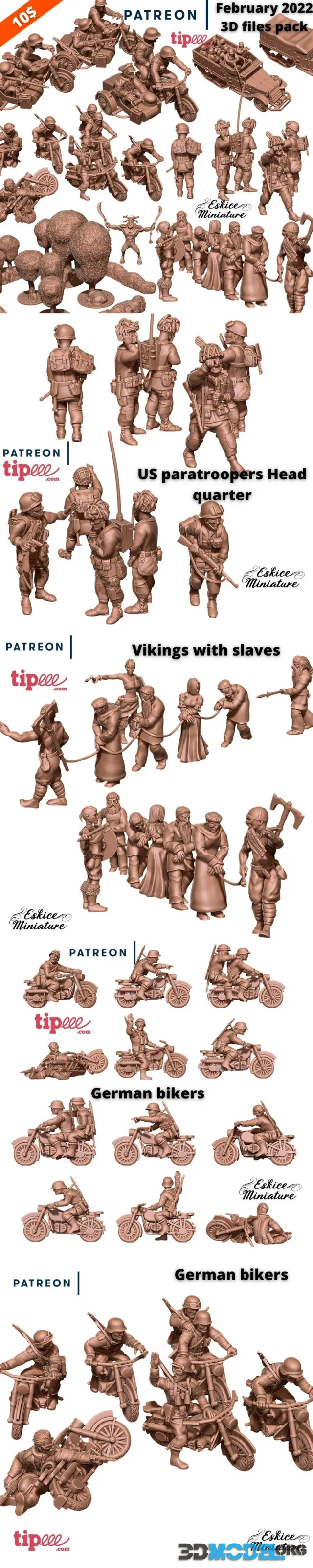 Eskice Miniature February 2022 – Printable