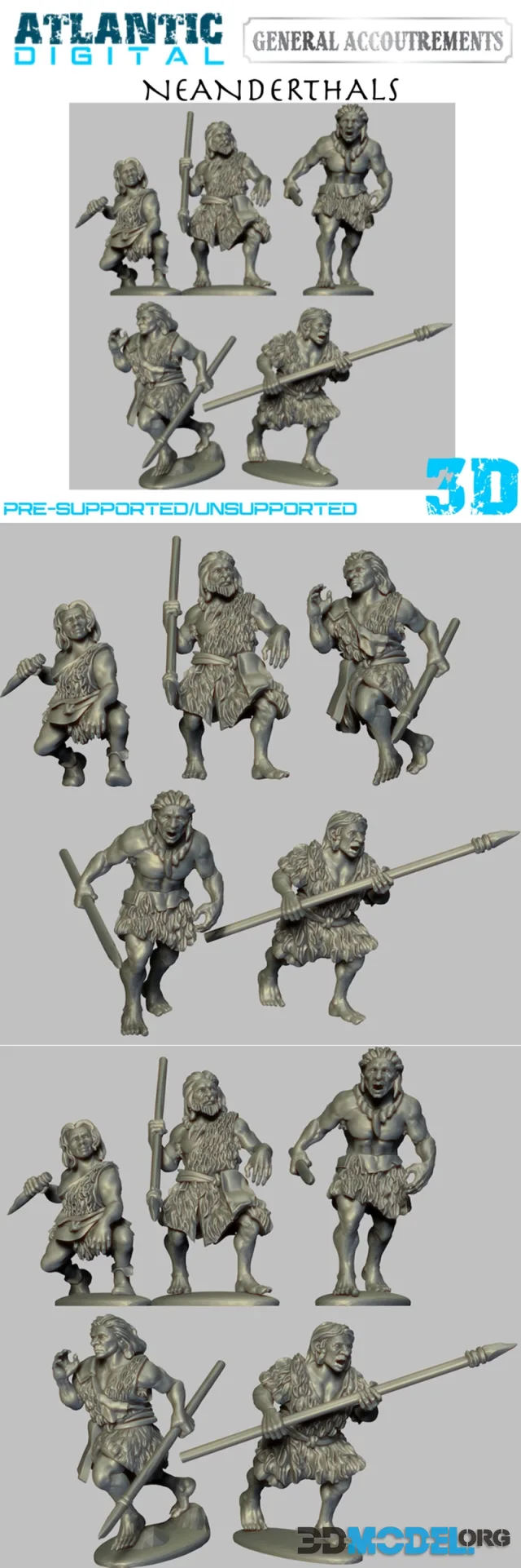 Neanderthals – Printable