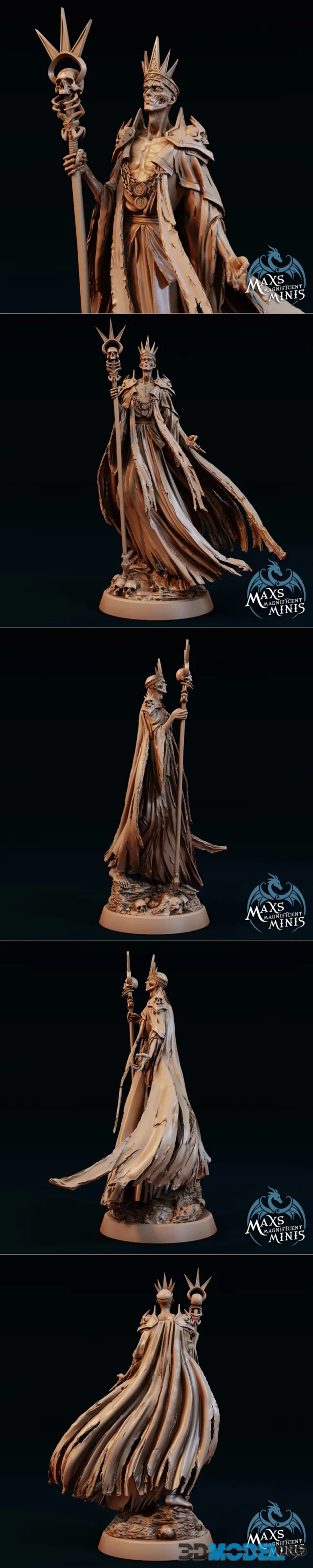 Anderoth, the Deathless King - Lich – Printable