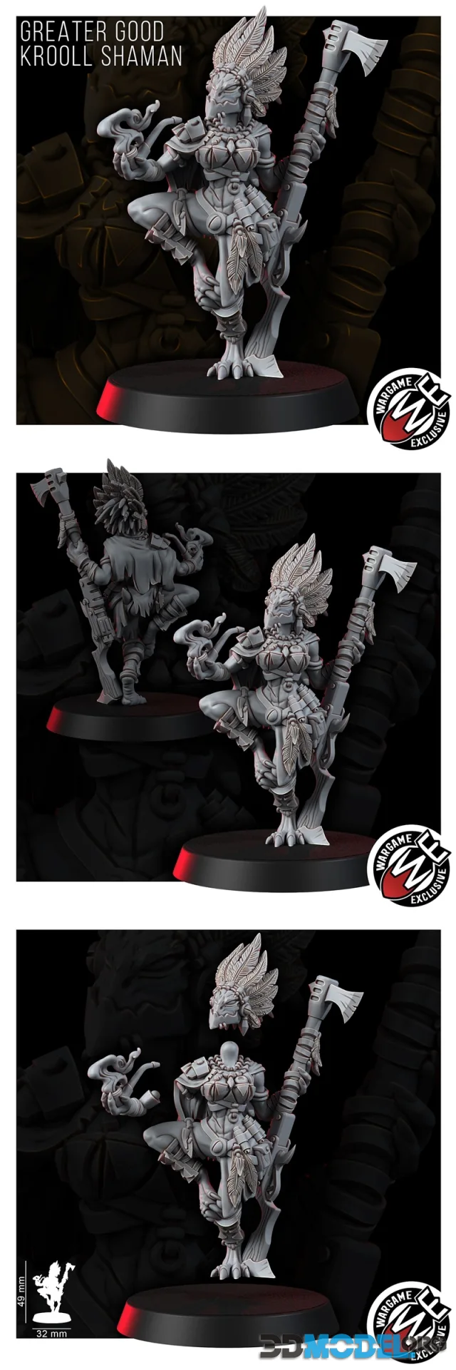 Greater Good Krooll Shaman – Printable