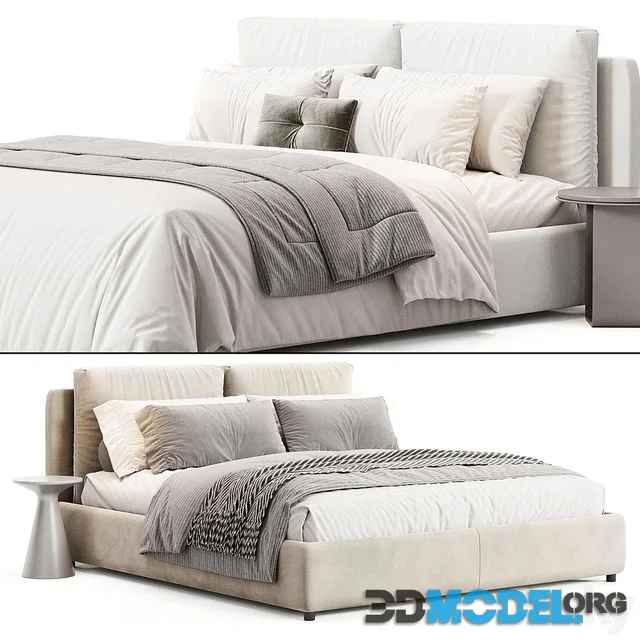 BAYPORT bed by Diotti