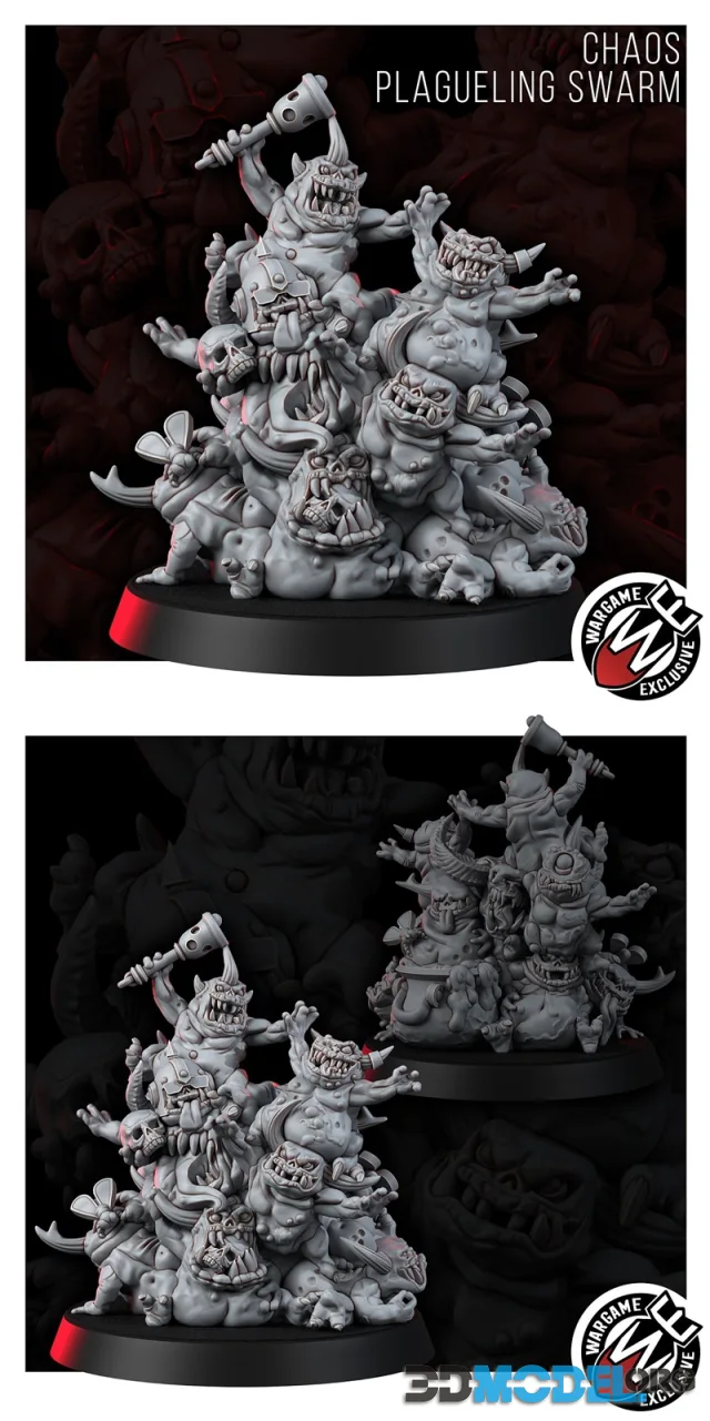 Chaos Plagueling Swarm – Printable