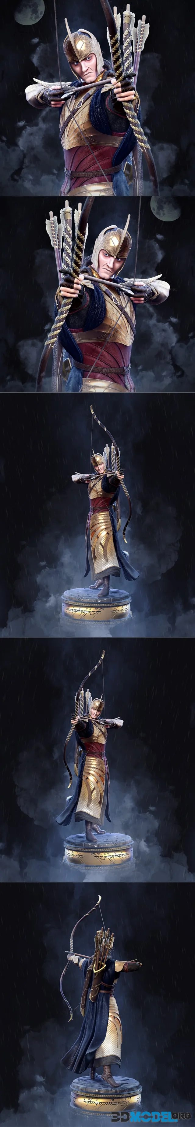 Galadhrim Warrior – Printable