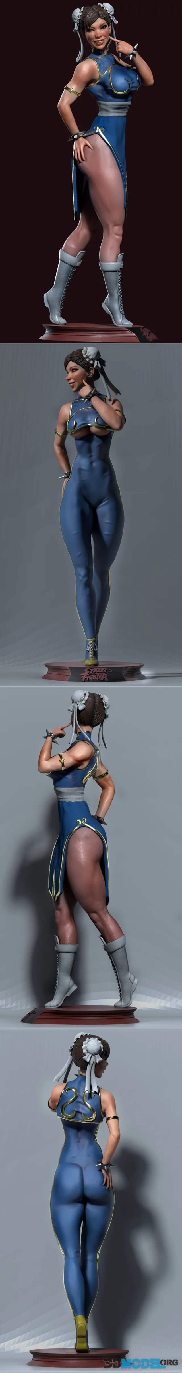 Ca 3d Studios - Chun Li – Printable