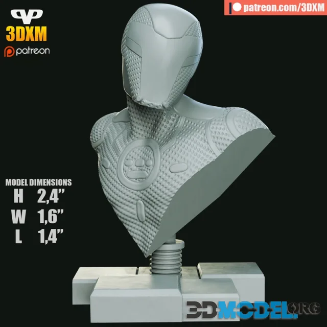 Tron Legacy Bust – Printable