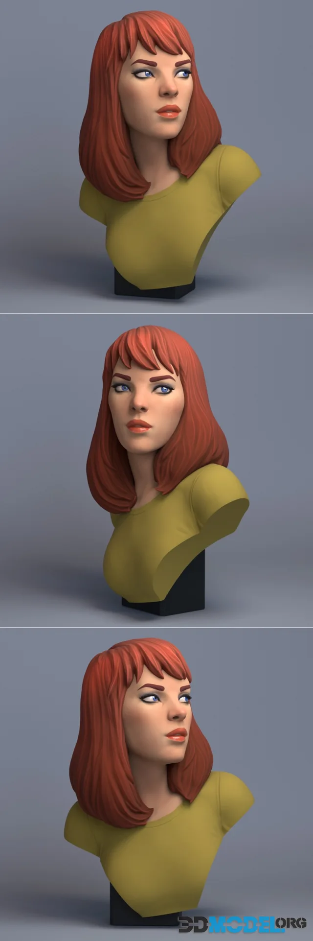 Mary Jane Statue Bust – Printable