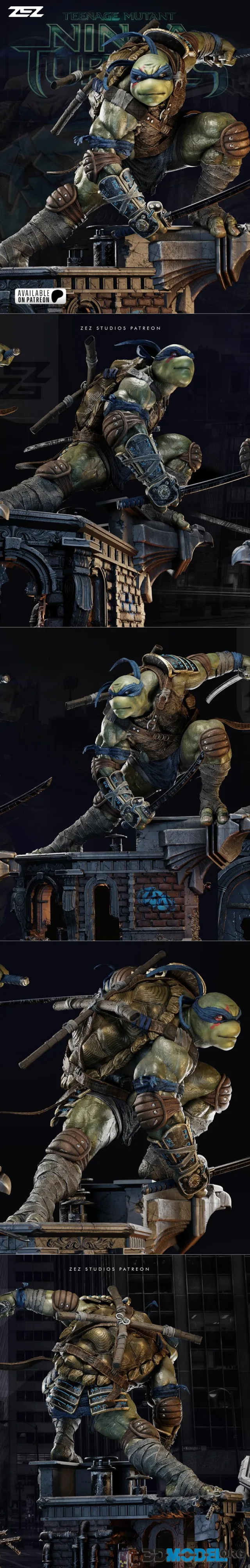 ZEZ Studios - Leonardo – Printable