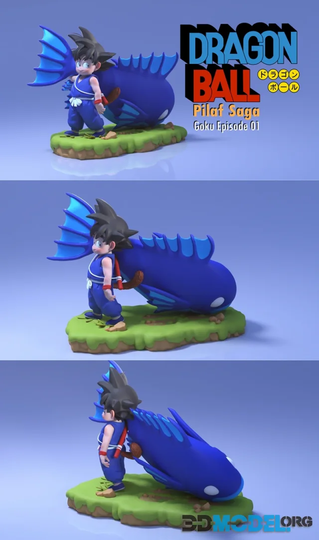 Goku - Pilaf Saga - Episode 01 - Dragon Ball – Printable