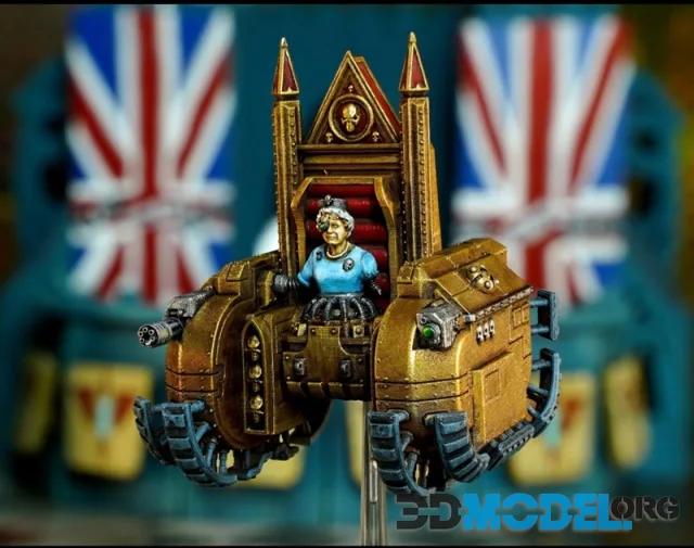 Midwinter Minis - Lilibet Potentate of Holy Terra – Printable
