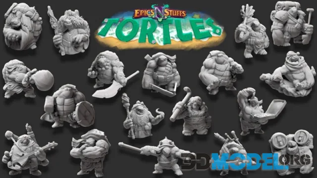 Epics N Stuffs - Tortles – Printable