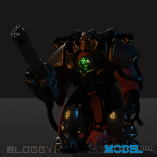 Technovirus Priest – Printable