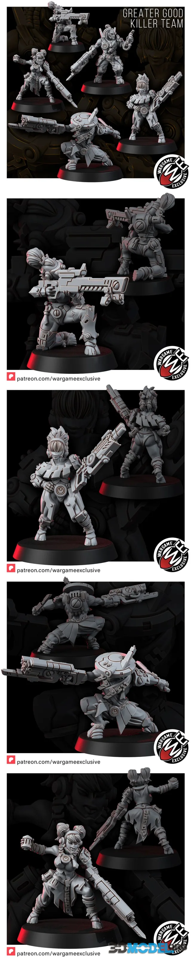 Greater Good Special Killer Team – Printable