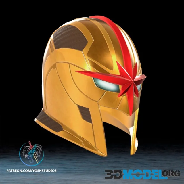 Nova MCU Inspired Helmet – Printable