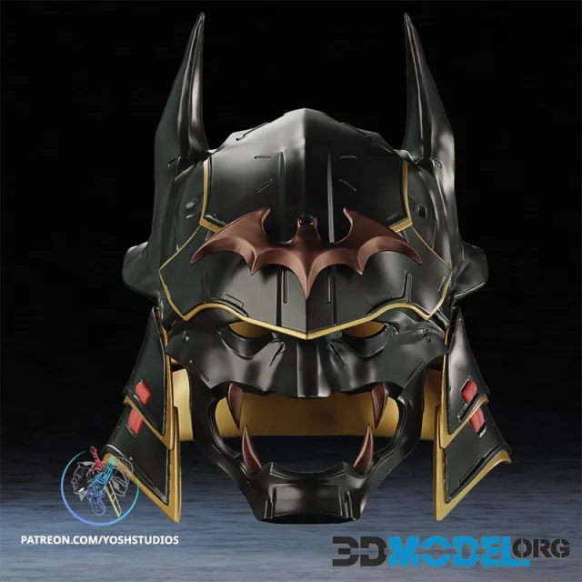Shogun Batman Helmet – Printable