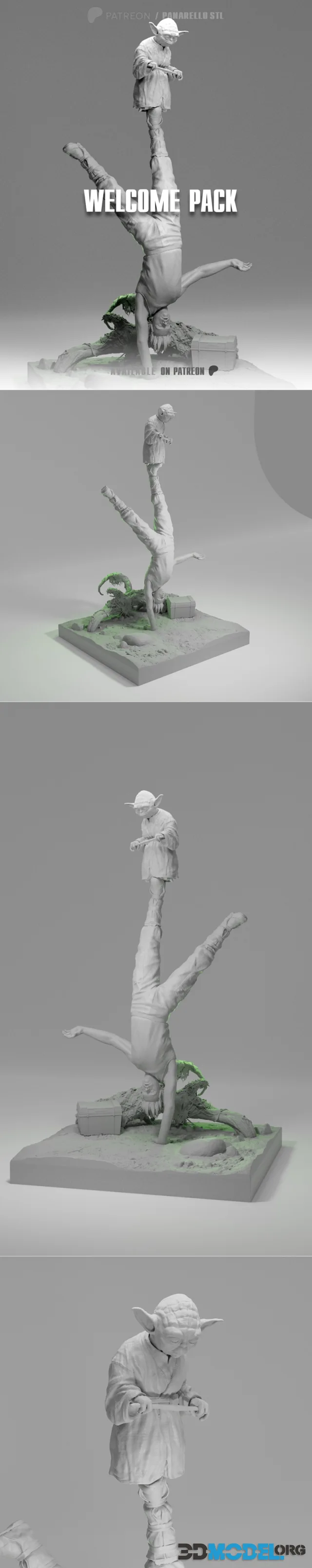Panarello - Dagobah Diorama – Printable