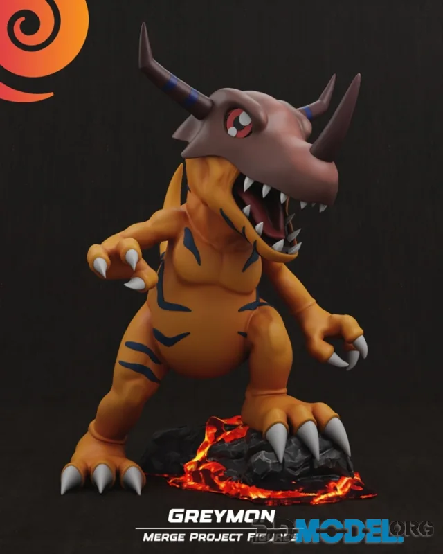 Greymon – Printable