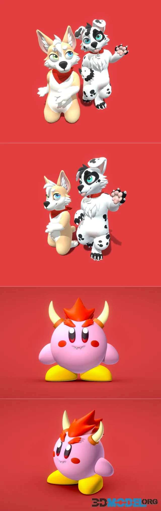 Buppy Dog Avatar and Bowser Kirby – Printable