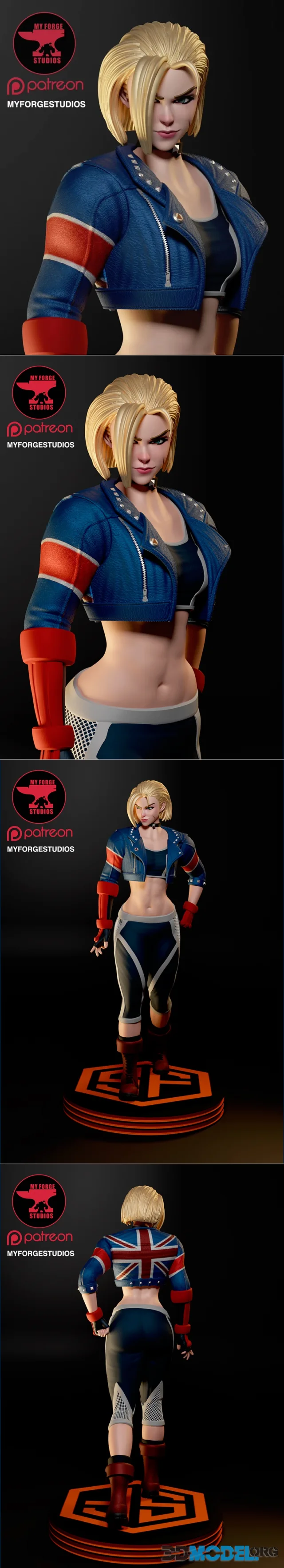 My Forge Studios - Cammy from SF6 – Printable