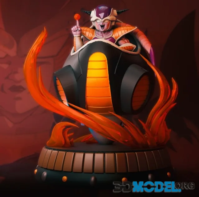 Dragon Ball - Friezer pod planet – Printable