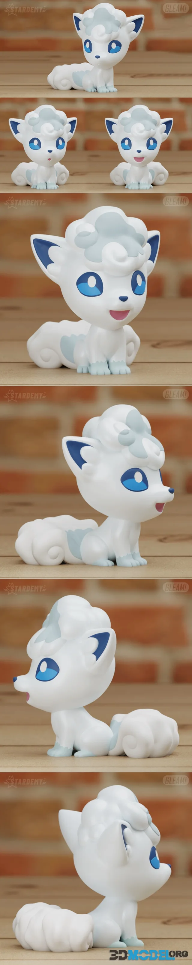 Vulpix Alola – Printable