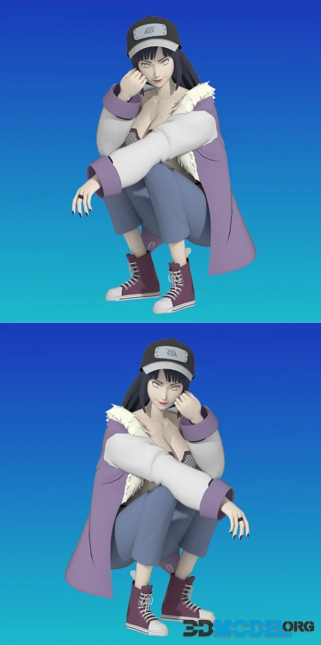 Hinata Hyuga - style cool – Printable