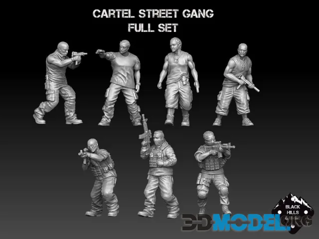 Cartel Street Gang Assault Set – Printable