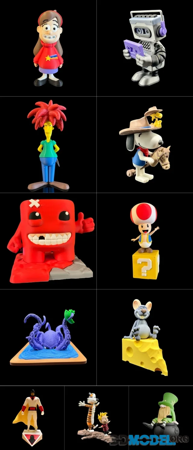 Figurines March 2024 Release – Printable