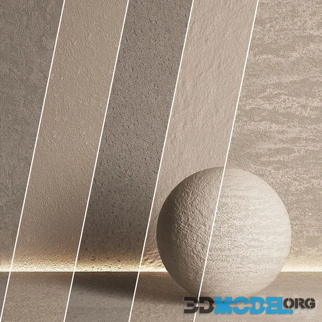 Quality Set of decorative plaster No. 06 (5 in 1 )