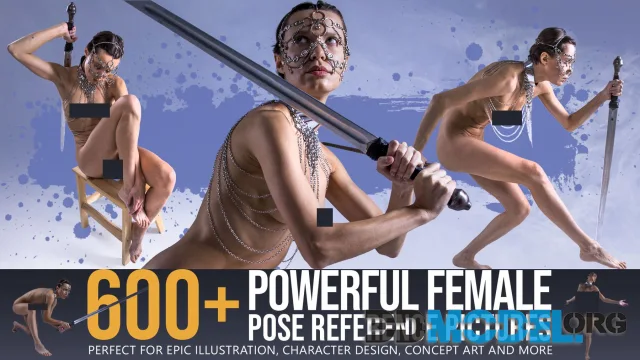 600+ Powerful Female Pose Reference Pictures