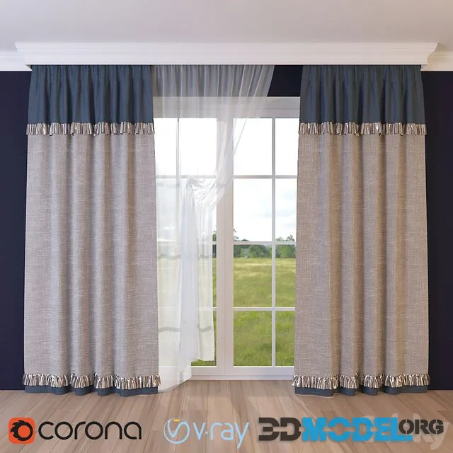Ajar curtain -2