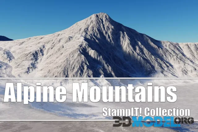 Alpine Mountains - StampIT!