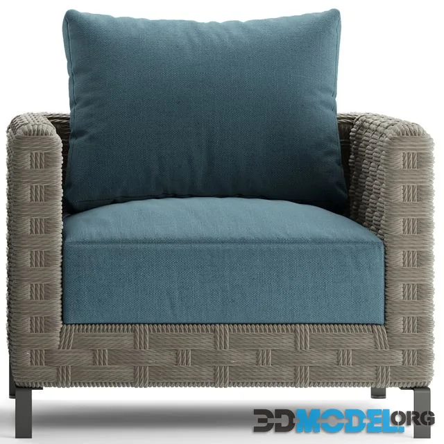 Armchair bebitalia Ray Outdoor Natural 2