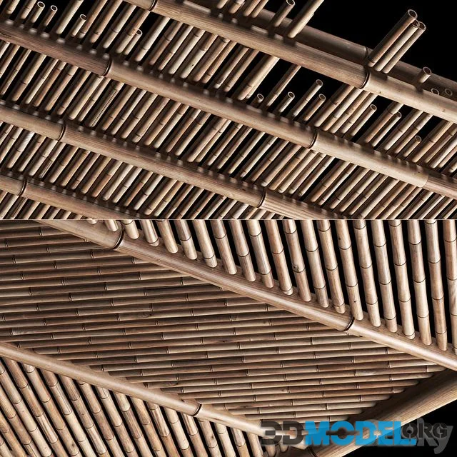 Bamboo ceiling
