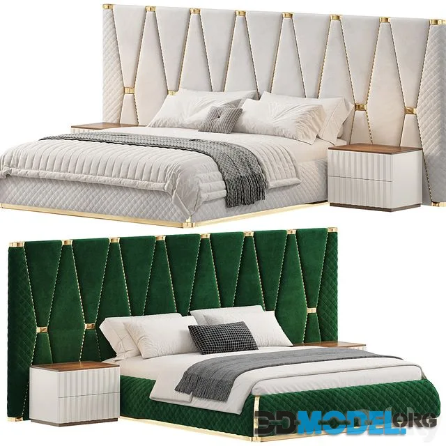 Bed Morocco two by Elve luxory
