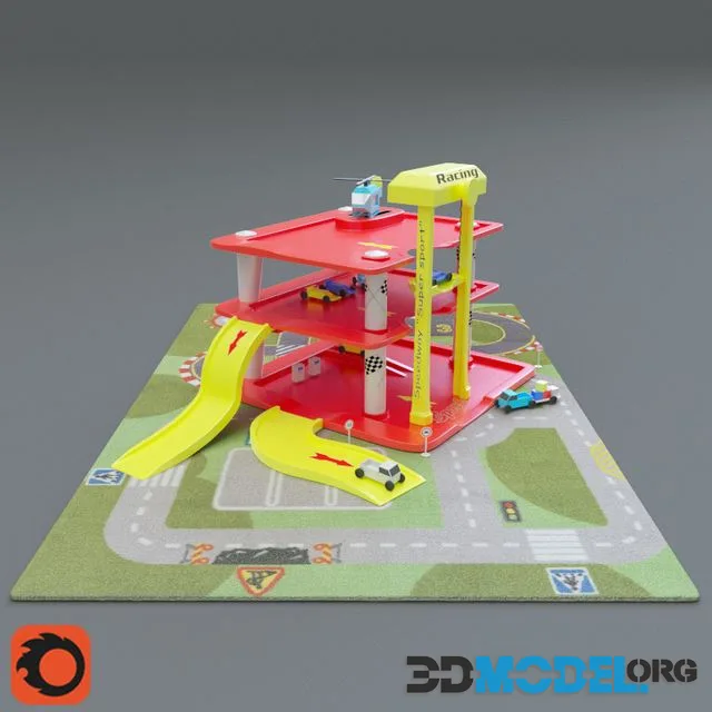 Children race track
