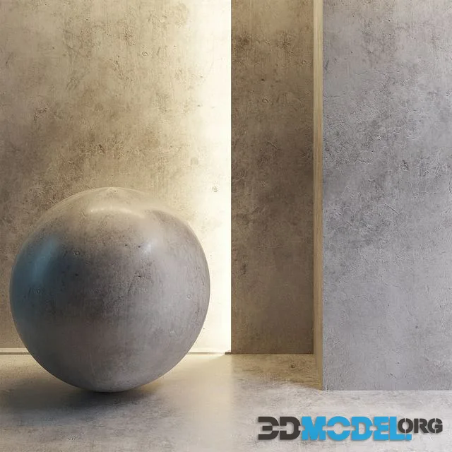 Concrete floor