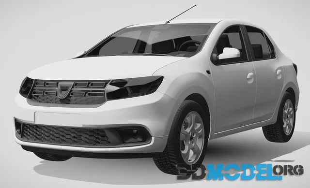 Dacia Logan 2019 (Blender)