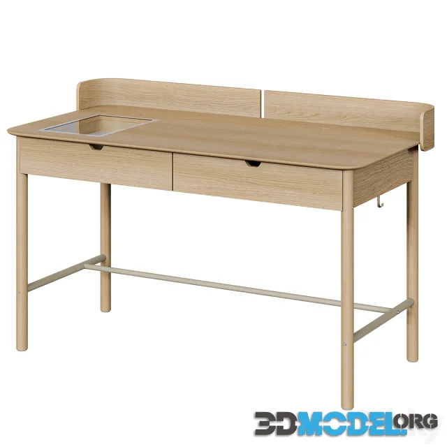 Desk IKEA RIDSPÖ (wooden)