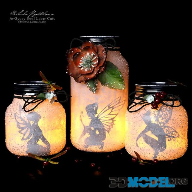 Nichola Battilana fairy lantern set