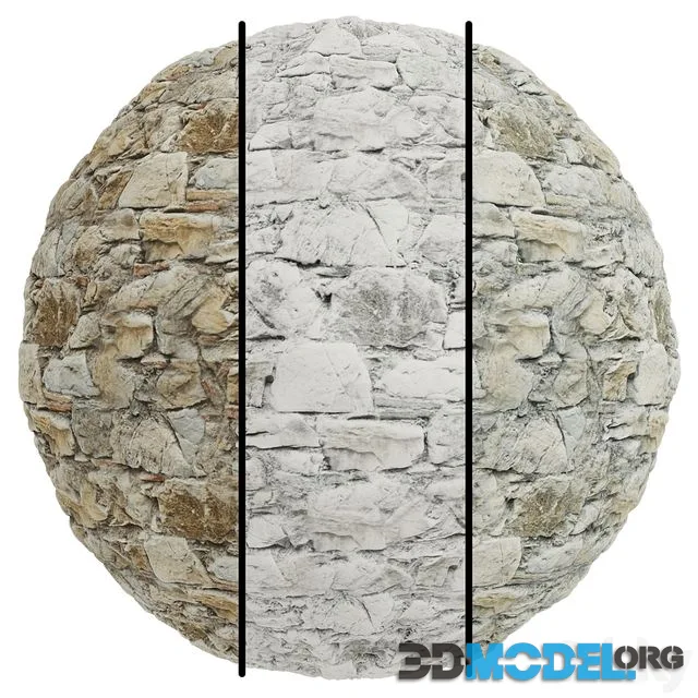 FB760 Natural Stone Wall Sample