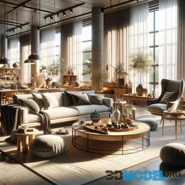 Features of creating realistic 3D furniture models in 3ds Max