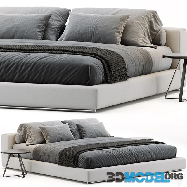 Flexform Groundpiece Bed